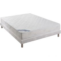 M&s - Ensemble Matelas ep17/18cm 140x190cm + sommier