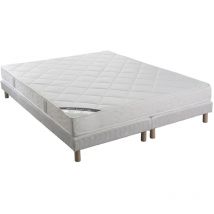 M&s - Ensemble Matelas latex ep15cm 160x200cm + Sommier