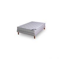 Ensemble matelas ressorts biconiques- confort ferme 160x200cm + sommier