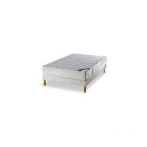 Ensemble matelas ressorts biconiques - confort équilibré 140x190cm + sommier