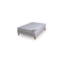 Ensemble matelas ressorts cylindriques - luxe ferme 160x200cm + sommier