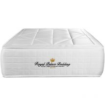 Royal Palace Bedding - Ensemble matelas sommier Windsor 90 x 200 cm - Couleur : Blanc