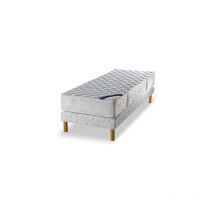 Bélier Lainé - Ensemble matelas ressorts ensachés - grand confort ferme 90x190cm + sommier