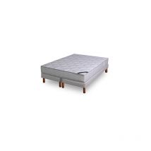 Ensemble matelas ressorts ensachés - grand confort luxe ferme 180x200cm + sommi