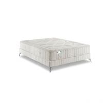 Simmons - Ensemble Matelas Sommier 140 x 190 First FR4 + sommier 1419 + pieds
