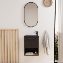 Ensemble meuble lave-mains nika + miroir