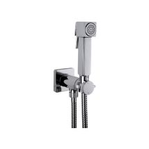 Bossini - Ensemble Mitigeur Progressif Avec Flexible Et Douchette Cube-brass Chromé E38003030