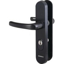 Normbau - Béquille seku 2 - Blindé en aluminium massif - Carré de 7 mm Entraxe 70 mm - Inox - 3006020000