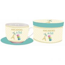 Ensemble petit déjeuner Paris Macarons