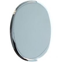 Heracles - Rosace ovale salome chromé brillant borgne D-807ROB-CB