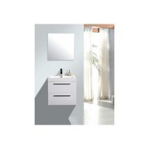 Bernstein - Ensemble salle de bain en blanc M600 - Miroir en optionSans miroir