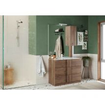 Azura Home Design - Ensemble salle de bain jupiter mercure 101 x 86 x 47 cm