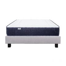 Blumie - Ensemble Sommier (20cm) et Matelas Nuage (24cm),mousses haute densité, mi-ferme, face été/hiver, 140x200cm