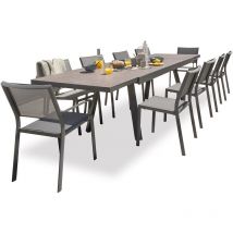 Dcb Garden - stockholm - Conjunto de comedor jardín 10 plazas