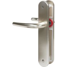 Hoppe Et Cie - Poignée De Porte Intérieure - San Diego Beige Ivoire - Bec De Cane - 195 Mm