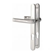 Poignée de porte fenêtre - Tokyo Hoppe Et Cie Gris argent - Clé i - 195 mm - Saillie réduite