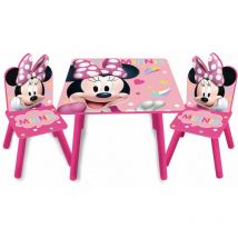 Arditex - Ensemble Table + 2 chaises Disney Minnie - Multicolor