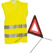 Htc Equipement - Pack securite triangle et gilet jaune