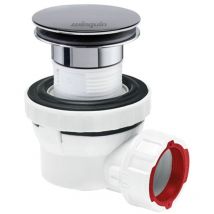 Ablauf + Siphon Waschbecken D32 Quick Clac Weißkörper - Wirquin
