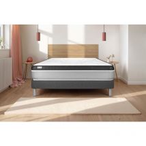 VITALIT Matratzen-Set 140 x 200 cm 26 cm Dicke 7 Komfortzonen Atmungsaktiver Bezug Optimaler Schlafkomfort