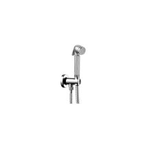 Bossini - Ensemble Wc Avec Flexible, Support Et Douchette Chromé Nikita C690088030