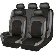 Ensembles De Housses Siège pour Dacia Duster 2.Gen 1.Gen HM HS 2010-2015 2016 2017 2018 2019 2020 2021 2022 2023 2024 2025,Cuir Imperméable Et