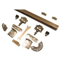 HBS - Ensembles fixation portes coulissantes réglables 40kg 155cm