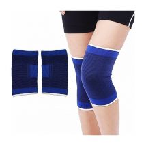 Ensoleille - 2 Pcs Genouillère Élastique Prévention De L'arthrite Blessure Brace