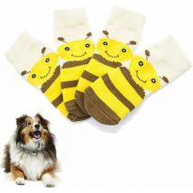 Chaussette pour Chien Botte pour Chien Chaussure pour Chiens Chien Chaussons Chien Chaussettes Chien Chaussures Antidérapant Chien Bottes pour