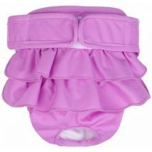 Couche pour Chien,Lot de 1 Couches Chien Lavable Couches réutilisables pour Chien Lavables Culotte pour Chien Femelle Serviettes Hygiéniques de Chien