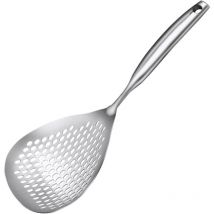 Ensoleille - Filtre à fentes en acier inoxydable Skimmer Skimmer, maillage friteuse à friteuse à frire à la cuillère de cuisson à colonne de cuisson,