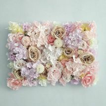 Fond de simulation de mur de fleurs Fournitures de décoration d'événement de mariage Prise de vue Arrangement de fleurs Arches de fleurs Accessoires