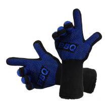 Gants de Barbecue Gants de Four Anti-Chaleur Jusqu'à 800°C Universel Gants de Cuisine Résistant à la Chaleur et Antidérapants Gants pour bbq Grill