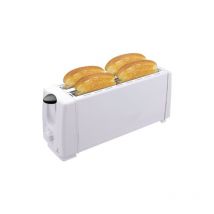 Ensoleille - Grille-pain multifonctionnel pour petit-déjeuner Grille-pain Grille-pain 4 morceaux de petit-déjeuner Grille-pain Toast (Blanc)