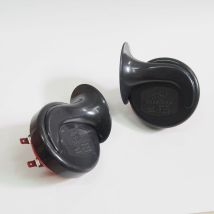 Ensoleille - Klaxon à Air Escargot Universel 2pcs 300db Klaxon Fort 12V Compatible Klaxon Électrique Étanche - 2 pcs