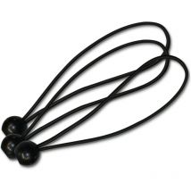 Lot de 12 tendeurs Professionnels en Caoutchouc avec Boule pour Fixation de bâche, vélo, Voiture, Jardin et Bien Plus Encore - Particulièrement