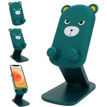 Ensoleille - Mignon pliable réglable Cartoon Support de support de téléphone portable pour bureau-Ensoleillé
