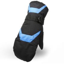 Moufle Homme & Femme, Gants de Ski Protègent du Vent, Imperméable et Thermiques, Chaud Sports de Plein Air Gant d'Hiver Snowboard Snowmobile Boules