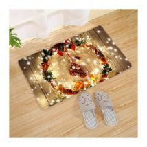 Ensoleille - Paillasson d'extérieur pour noël et nouvel an, paillasson décoratif pour la maison,40x60cm