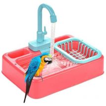 Ensoleille - Perche Perche Pour animaux de compagnie Bain d'oiseaux Accessoires de douche Perroquet Jouet Oiseau