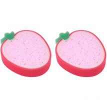 Ponges à vaisselle anti-rayures Heavy Duty Scrub Pad Mignon Dessin animé Gommage réutilisable pour la cuisine et l'utilisation