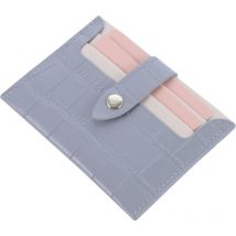 Ensoleille - Porte-monnaie pliant en cuir pu portefeuilles de blocage en cuir vintage porte-carte de crédit portefeuille de voyage pour hommes garçons