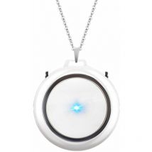 Purificateur d'air portable à ions négatifs à col suspendu (blanc)