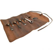 Ensoleille - Roue à outils en cuir, grand sac à outils-Ensoleillé