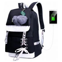 Ensoleille - Sac d'école mignon pour adolescentes, sac à dos d'ordinateur pour ordinateur portable, sac à dos de voyage pour enfant