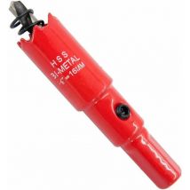 Ensoleille - Scie-cloche bi-métal hss avec tige pour bois et métal