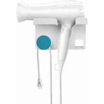 Ensoleille - Support Sèche Cheveux, Porte Sèche Cheveux, Support Sèche Cheveux Autocollant, Titulaires Sèche Cheveux, pour Salle de Bains, Chame à