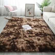 Ensoleille - Tapis Chambre Tapis Modernes de Salon Soft Tapis à Poils Longs Moelleux Tapis Extra Doux et Confortable Tapis Antidérapant Intérieur