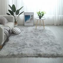 Tapis Chambre Tapis Modernes de Salon Soft Tapis à Poils Longs Moelleux Tapis Extra Doux et Confortable Tapis Antidérapant Intérieur Moelleux épais