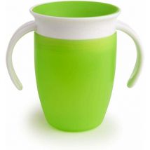 Ensoleille - Tasse d'apprentissage Miracle 360° - Verte - 207 ml-Ensoleillé